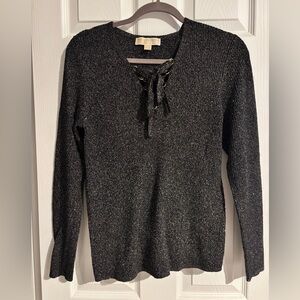 Michael Kors glittery black sweater